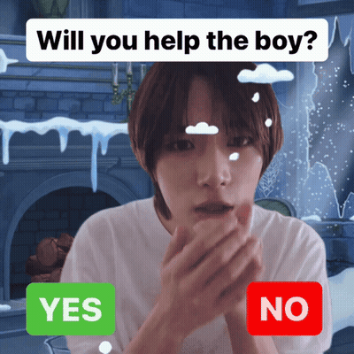 A Boy Is Being Asked If He Would Help The Boy GIF