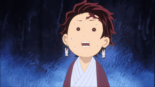 A Boy With A Surprised Look On His Face GIF