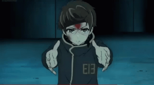 A Boy With The Number E13 On His Jacket GIF