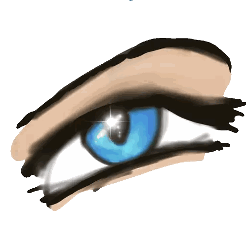 A Brown And Black Brush Stroke On A White Surface GIF
