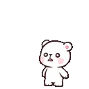 A Brown Teddy Bear And A White Teddy Bear Are Talking To Each Other . Sticker