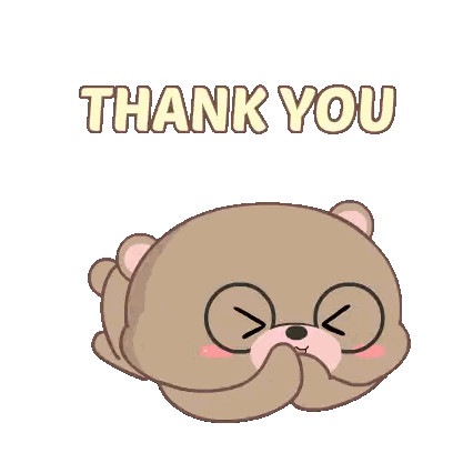 A Brown Teddy Bear With Glasses And A Pink Belly Is Smiling Sticker