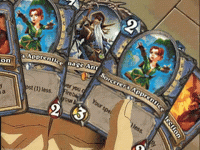 A Bunch Of Cards With The Number 2 On Them GIF