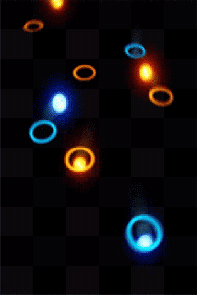 A Bunch Of Circles With Different Colors On Them GIF