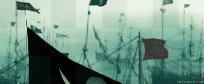 A Bunch Of Flags Are Flying In The Wind With The Words Lennndrx.tumblr In The Bottom Right Corner GIF