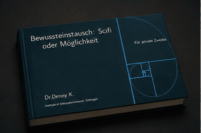 A Burning Book Titled Bewusstinstausch Scifi Oder Möglichkeit By Dr Denny K. GIF