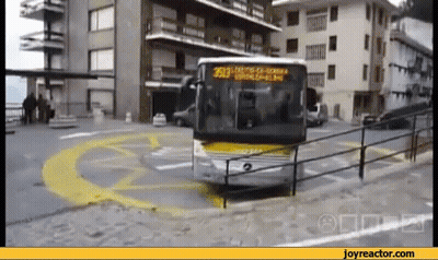 A Bus With The Number 393 On The Front GIF
