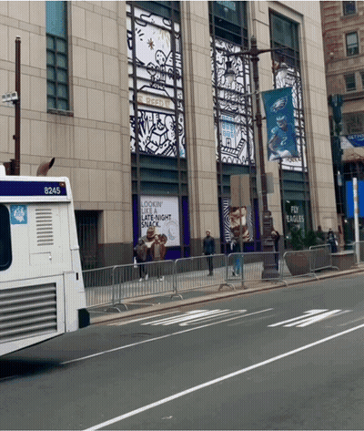 A Bus With The Number 6245 On The Back GIF
