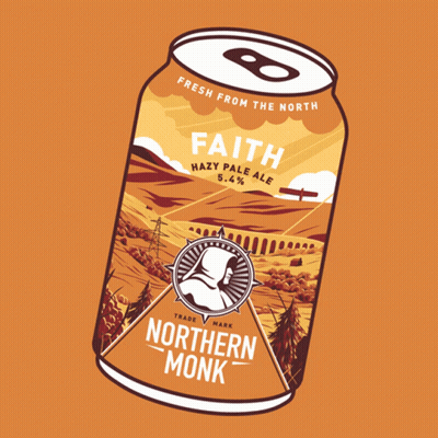 A Can Of Faith Hazy Pale Ale Northern Monk GIF