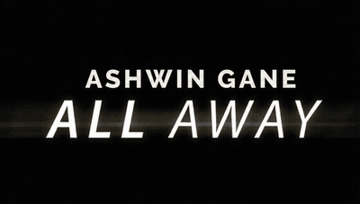 A Candy Cane With The Words Ashwin Gane All Away Behind It GIF