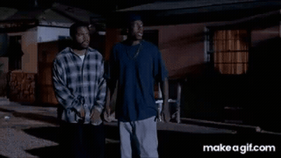 A Car And A Van Are Driving Down A Road At Night . GIF