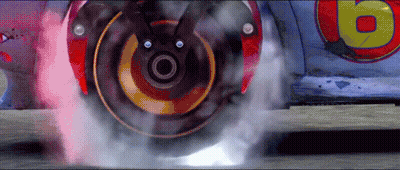 A Car With The Number 6 On The Side GIF