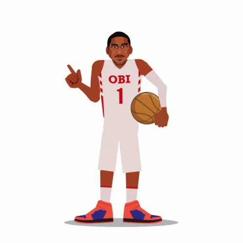 A Card Of A Basketball Player With The Name Obi Toppin GIF