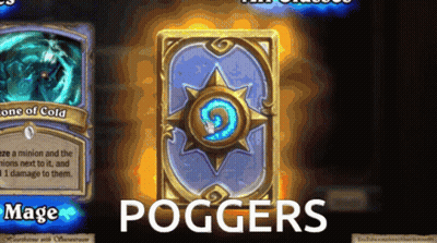 A Card That Says Mage On It GIF