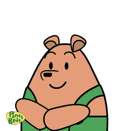A Cartoon Bear With The Words Sweet Dreams On It Sticker