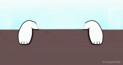 A Cartoon Cat Is Peeking Over A Sign That Says Helloo Good Morning GIF