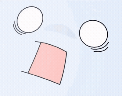 A Cartoon Cat With A Surprised Look On His Face GIF