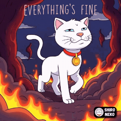 A Cartoon Cat With A Tag That Says Chink GIF