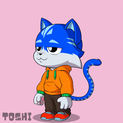 A Cartoon Cat With The Words Nobody Cares Behind It GIF