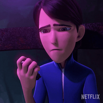 A Cartoon Character Asks Why Did You Choose Me GIF