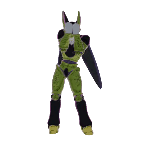 A Cartoon Character Covering His Eyes With His Hands On A White Background Sticker