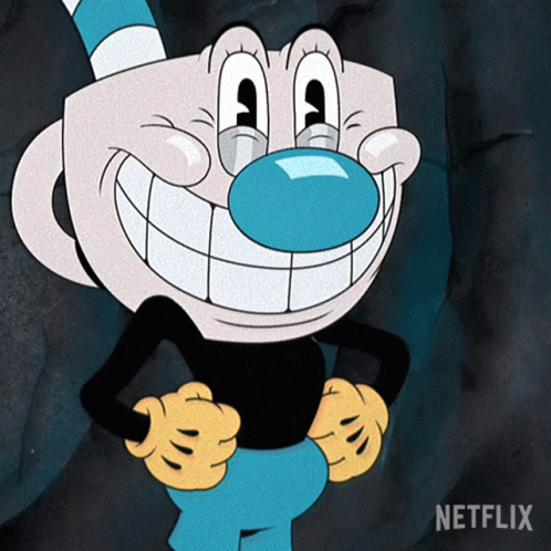 A Cartoon Character From Netflix Is Standing With His Arms Crossed GIF