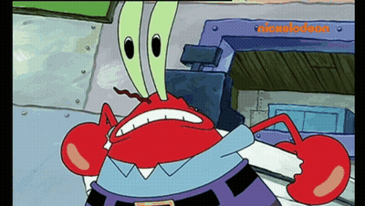 A Cartoon Character From Nickelodeon Is Standing In Front Of A Building GIF