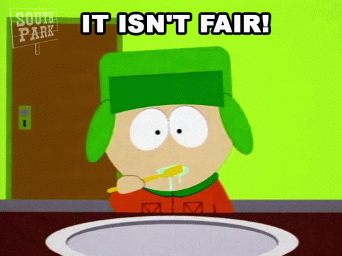 A Cartoon Character From South Park Brushing His Teeth In A Sink GIF
