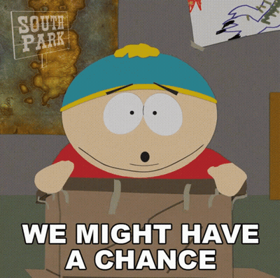 A Cartoon Character From South Park Is Holding A Cardboard Box GIF