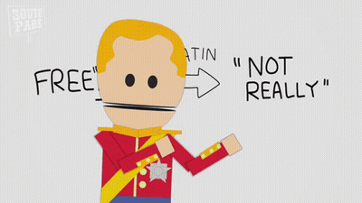 A Cartoon Character From South Park Says Latin And Not Really GIF