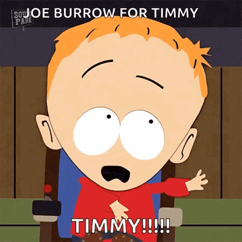 A Cartoon Character From South Park Says " Timmy " GIF