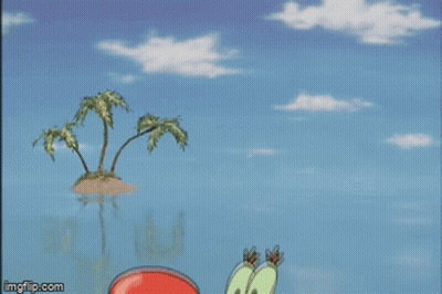 A Cartoon Character From Spongebob Is Holding A Bell In His Hand GIF