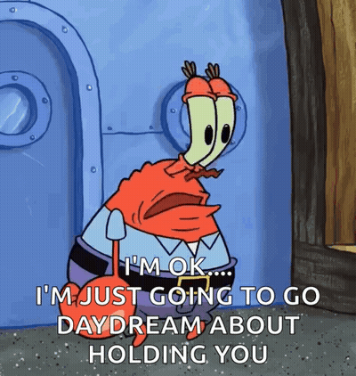 A Cartoon Character From Spongebob Says I 'M Ok GIF