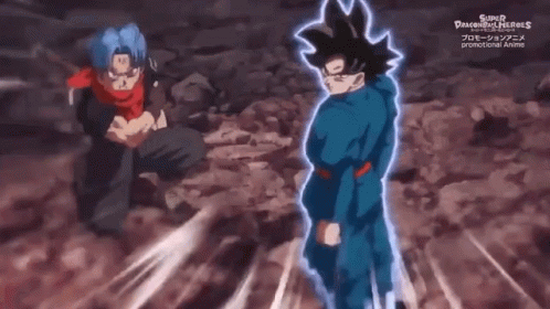 A Cartoon Character From Super Dragon Ball Heroes GIF
