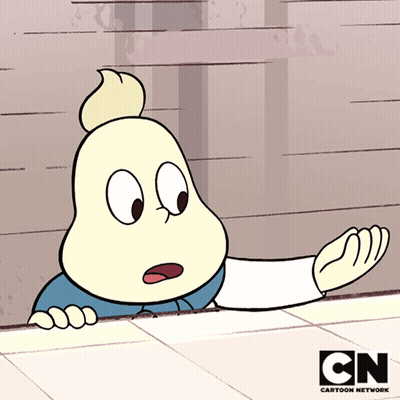 A Cartoon Character From The Cartoon Network Is Standing On A Tiled Floor GIF