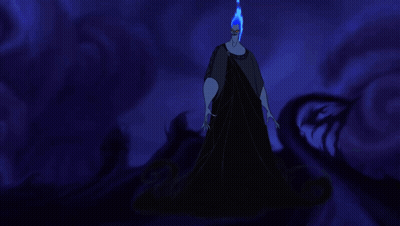 A Cartoon Character Has A Blue Flame Coming Out Of His Head And Is Holding A Cup GIF