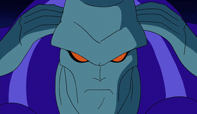 A Cartoon Character Has His Hands On His Head And Has A Serious Look On His Face GIF