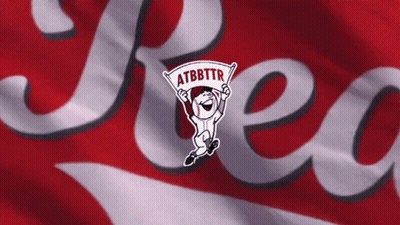 A Cartoon Character Holding A Banner That Says Atbbttr On It GIF
