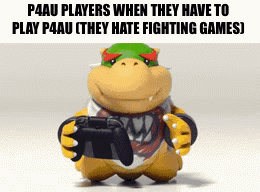 Cartoon Holding Video Game Controller P4au Players GIF