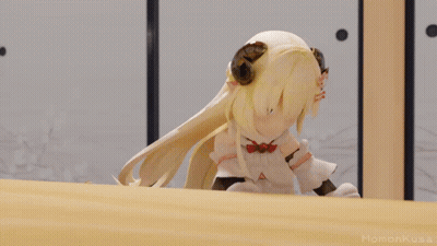 A Cartoon Character Holding A Watermelon That Says Hello Chat On It GIF