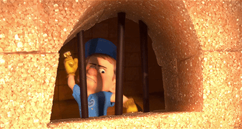 A Cartoon Character In A Blue Shirt With The Number 2 On It GIF
