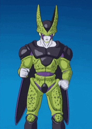 A Cartoon Character In A Green And Black Costume GIF
