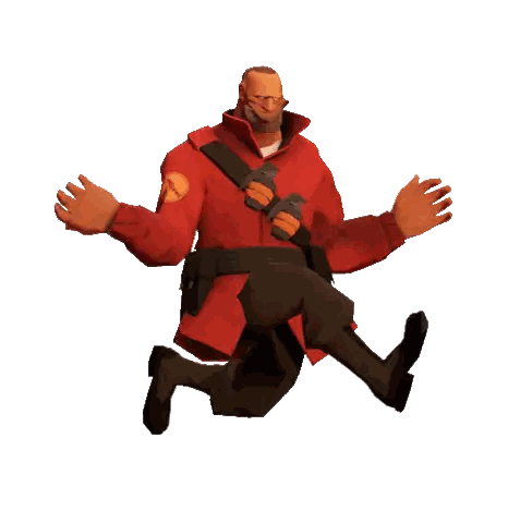 A Cartoon Character In A Red Coat With A Yellow Circle On His Chest Sticker