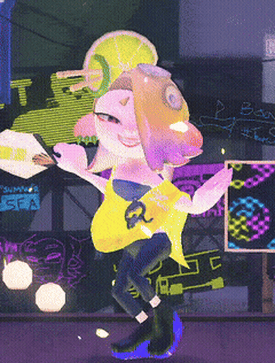 A Cartoon Character In A Yellow Shirt With The Number 2 On It GIF