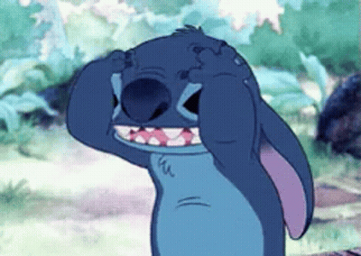 A Cartoon Character Is Covering His Eyes With His Hands . GIF