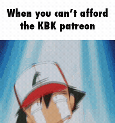 A Cartoon Character Is Crying With Tears Coming Out Of His Eyes While Wearing A Baseball Cap . GIF