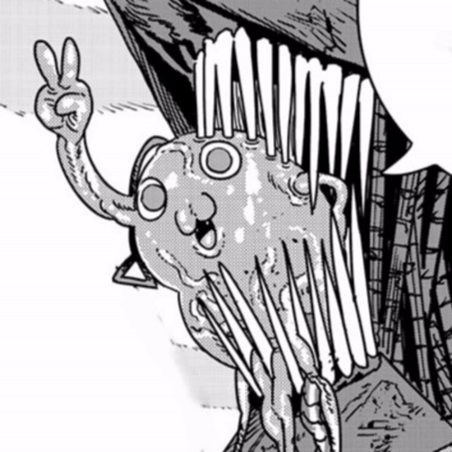 A Cartoon Character Is Giving A Peace Sign GIF