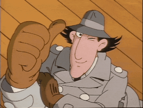 A Cartoon Character Is Giving A Thumbs Up And Wearing A Hat GIF