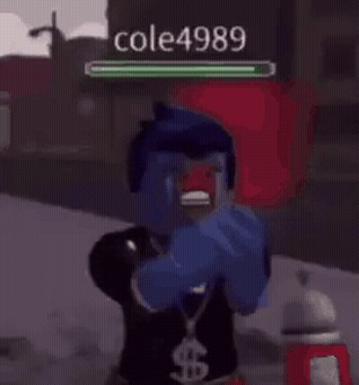 A Cartoon Character Is Holding A Gun In A Video Game And Has A Dollar Sign Necklace . GIF