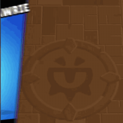A Cartoon Character Is Holding A Lamp In A Video Game . GIF